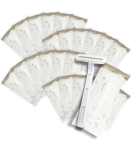 Amazon.co.jp: カミソリ 首振り式2枚刃 貝印 ステラ2 袋入 100本