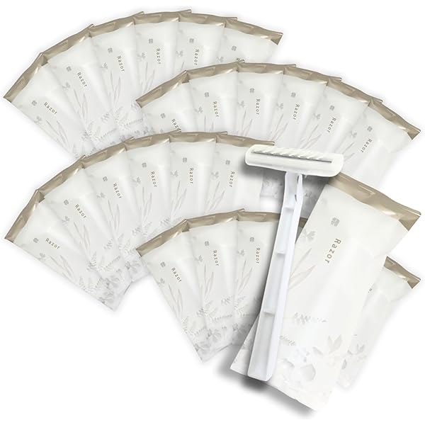 ホテルのアメニティ　使い捨てT字カミソリ 500本 41hG+9GNg2L.jpg_BO30,255,255,