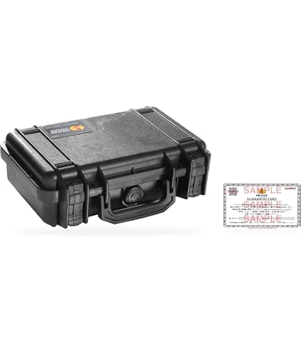Amazon.co.jp: ペリカン 小型防水ハードケース 1170（ブラック） 1170