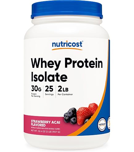 Amazon | Nutricost ホエイ プロテイン アイソレート（ミルク