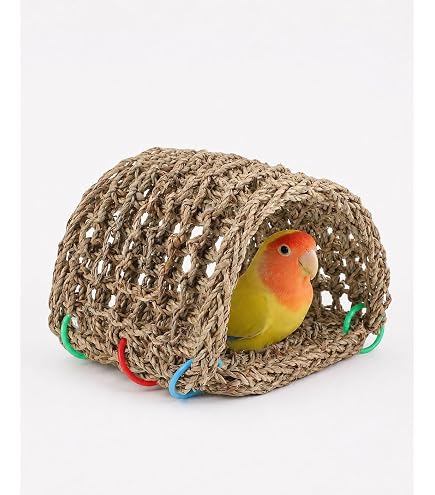 Amazon | バードテント 鳥用テント インコベッド 三角ハウス 吊り下げ