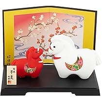 Amazon.co.jp: 瀬戸陶芸社 2026年 干支 置物 置き物 コンパクト 午 馬