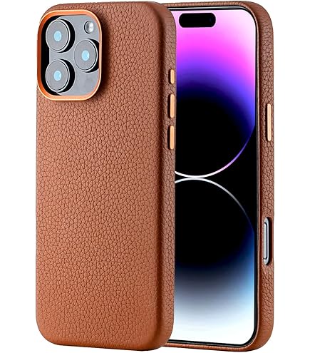 NOMAD Modern Leather Case | iPhone 16 Pro | Brown : Amazon