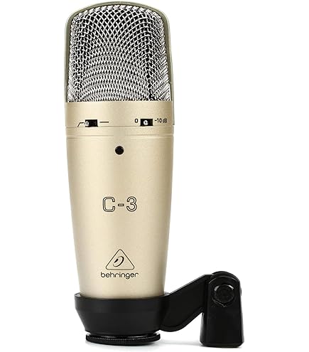 Amazon | ベリンガー コンデンサーマイク ボーカル C-1 | コンデンサ