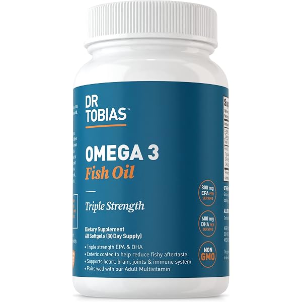 Dr. Tobias Omega 3 Fish Oil – Triple 