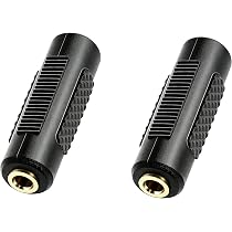 Amazon | 3.5mmメスメス (2個セット) YUGUOCHENG 3. 5mmステレオミニ