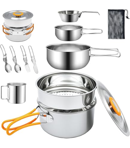 Amazon.co.jp: 「アウトランド」 ツーリングクッカーセット 6pc TS-03