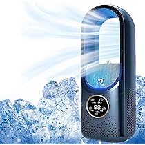 電気冷風機（タッチパネル式） Amazon | 冷風機 冷風扇 【2024強力送風&イオン除菌&自動首振り