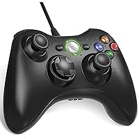 xbox 360 コントローラー Diestord PC USB ゲームパッド 有線ゲームパッド Microsoft Xbox Slim 360 PC Windows 7に対応
