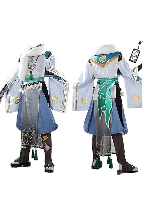 Amazon.co.jp: [CAIQISS] 叢雲カゲツ コスプレ衣装+靴+耳飾り+靴下 風 