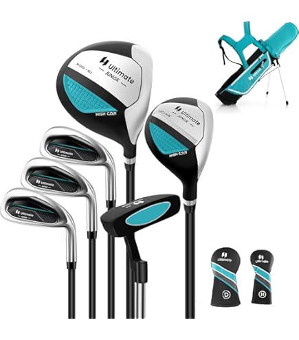 Amazon.co.jp: ジュニアゴルフクラブセット キッズゴルフクラブセット