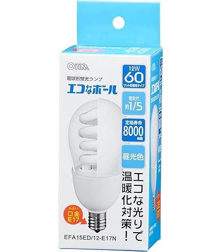 6個セット コスモボールミニ EFD15EL/11-E17-C2C 電球色 ヨドバシ.com - 電球形蛍光灯 コスモボール・ミニ E17口金 電球