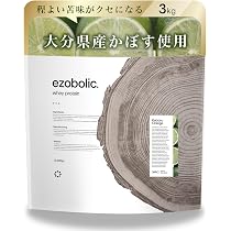 Amazon.co.jp: エゾボリック ホエイ プロテイン 3kg かぼすオレンジ味