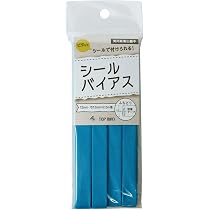 Amazon | トップマン工業 シールバイアステープ ブルー 巾12mm×2.5m巻