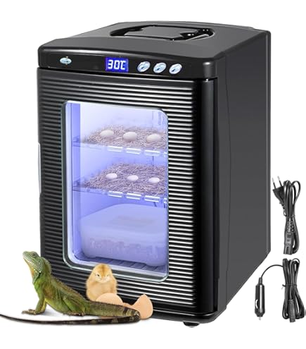 爬虫類インキュベータ冷温庫 25L Amazon | 爬虫類インキュベーター 自動孵卵器 爬虫類・両生類 孵化器