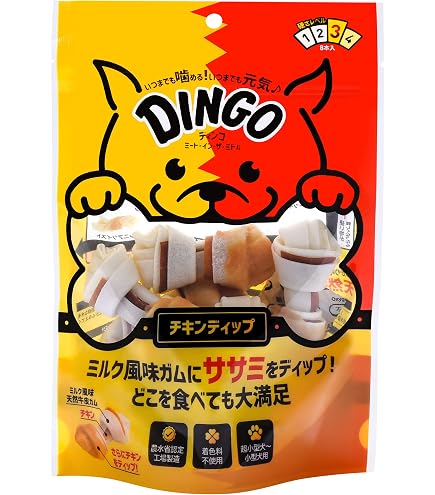 Amazon.co.jp: ディンゴ (Dingo) 犬 おやつ ミート・イン・ザ・ミドル
