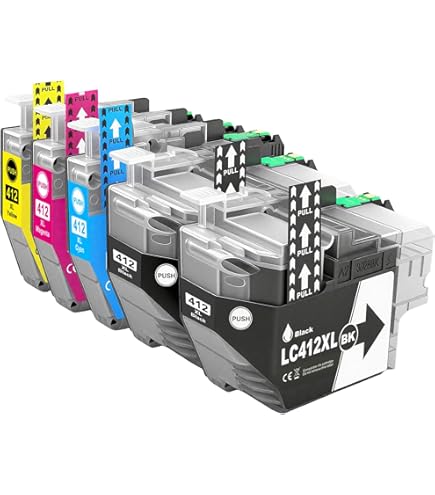 Amazon.co.jp: 【インク革命】 brother用 LC412XL-4PK インク