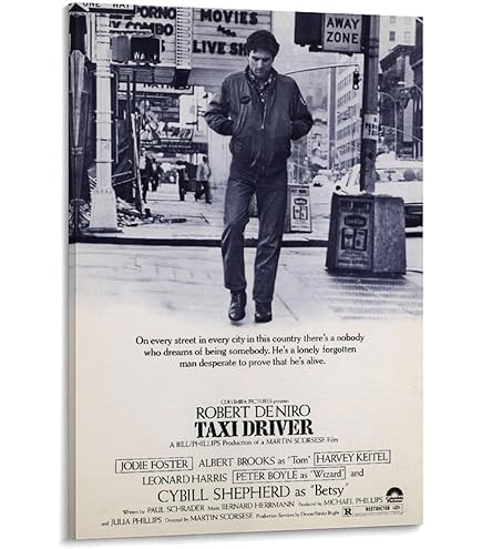 Amazon.co.jp: Posterazzi Taxi Driver ドイツアート ロバート・デ