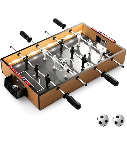 WIN.MAX Mini Foosball Table (Upgrade) 20-Inch Foosball Table Adult