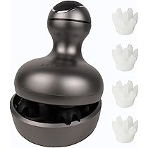 ヘッドスパ 頭皮ブラシ 【日本皮膚管理博士監修】 電動頭皮ブラシ スカルプケア Amazon | AQielev ヘッドスパ 頭皮ブラシ 電動頭皮ブラシ お風呂