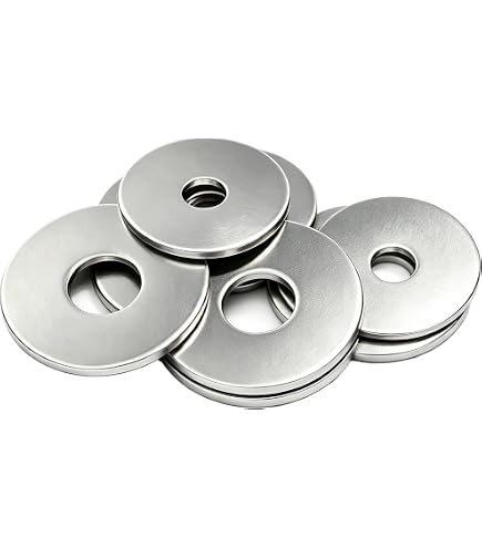 Amazon | ステンレス M4.5×20×1.0t 200枚入り 丸ワッシャー特寸 内径用