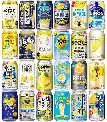 Amazon.co.jp: オリジナルレモンサワー 24缶セット 未来のレモンサワー