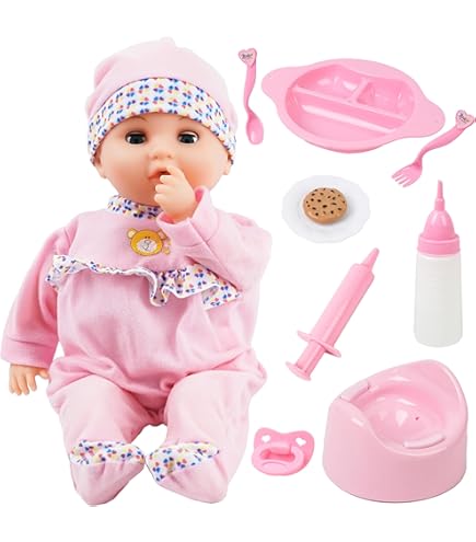 HUSH LITTLE BABY ピンクのベビードール人形 27cm HUSH LITTLE BABY