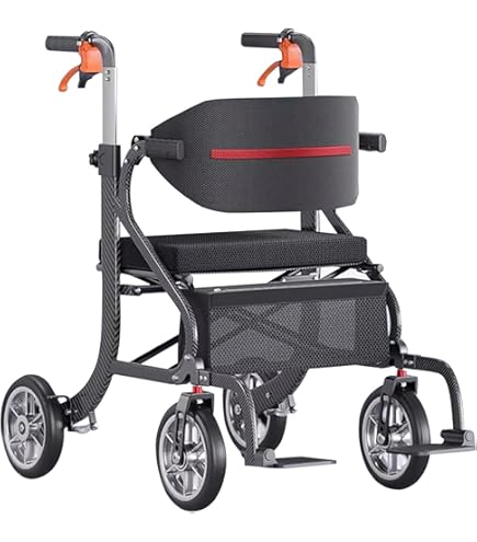 Amazon | Care-Parents 歩行器 四輪歩行車 1台3役 (簡易車椅子