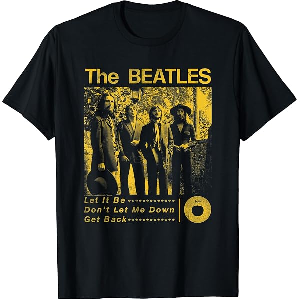 Amazon | ビートルズ CMYK ビートルズ Tシャツ | Tシャツ・カットソー 通販