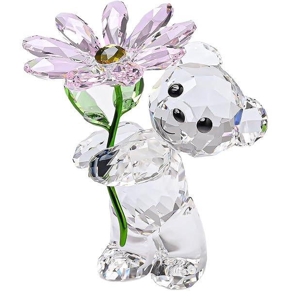 Amazon.co.jp: [スワロフスキー] Krisベア Forget-me-not クリスタル