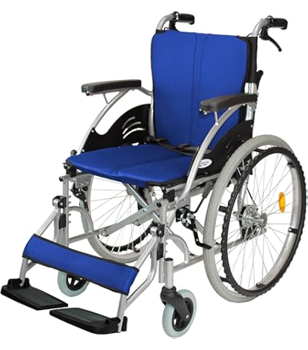 Amazon | 日進医療器 アルミ自走車いす 座幅40cm チェック NEO-1W (自