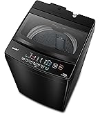 Amazon | アイリスオーヤマ 洗濯機 8.0kg ブラック ITW-80B01-B ガチ