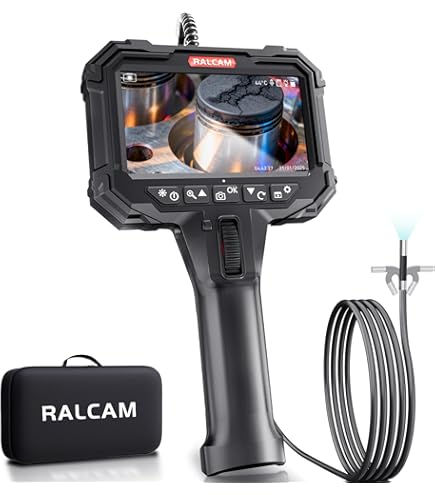 Amazon.co.jp: Ralcam ファイバースコープ デュアルカメラ 先端可動式