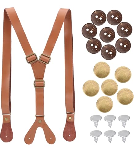 Amazon.co.jp: [アルバートサーストン] サスペンダー ボタン