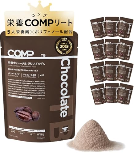 Amazon | COMP 完全食 Powder LC Milk Chocolate (864g 12袋