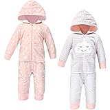 Hudson Baby ユニ ベビー フリース ジャンプスーツ カバーオール プレイスーツ