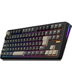RK  KLUDGE R65 ゲーミングキーボード RK Royal Kludge R65 Wired Gaming Keyboard with Volume Knob RGB