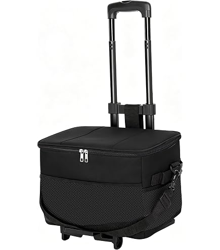 Amazon | TITAN ROLLING COOLER 折り畳み式 クーラーバッグ キャリー