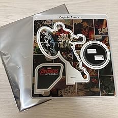 Amazon アベンジャーズ展 アクリルスタンド キャプテンアメリカ アイドル 芸能人グッズ 通販