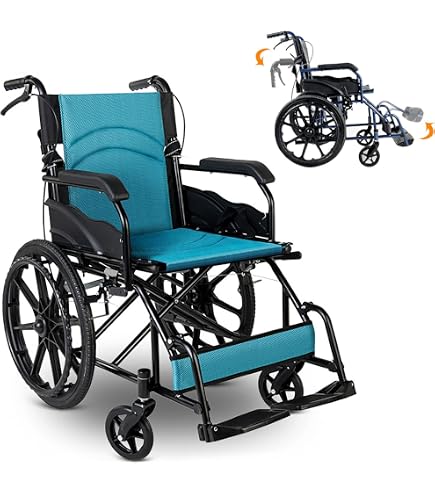 Amazon | 車椅子 折りたたみ 車椅子 軽量車椅子 介助型 背折れタイプ
