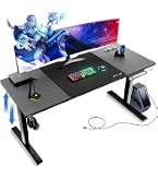 Amazon | AODK ゲーミングデスク パソコンデスク 机 pcデスク 幅140cm