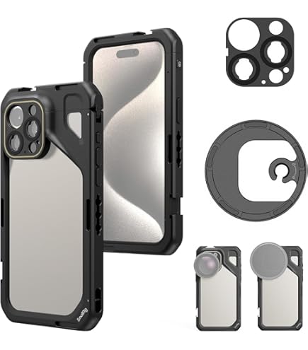 Amazon.co.jp: SmallRig デュアルハンドヘルドスマホケージキット