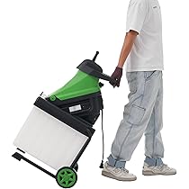 木材粉砕機 1450Wウッドチッパー 電動ガーデンシュレッダー 園芸用電動粉砕機 Amazon | 電動ガーデンシュレッダー 園芸用電動粉砕機 Kareyou