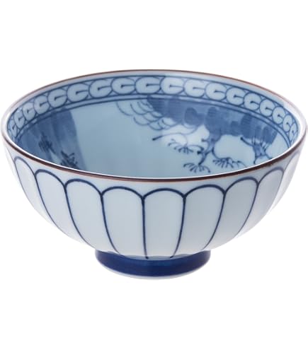 Amazon｜有田焼 菊彫山水 茶碗(小)｜飯碗 オンライン通販