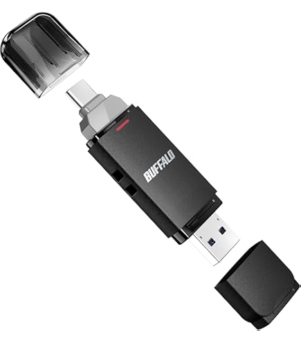 Amazon.co.jp: IODATA スティックSSD 2TB USB-A Type-C 両対応