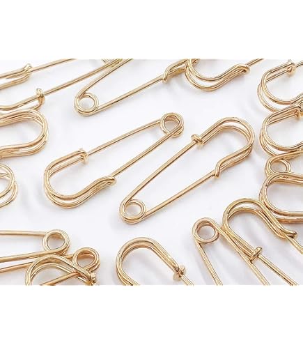 Amazon.co.jp: カブトピン キルトピン 金古美 アンティークゴールド