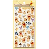 Amazon | サンスター文具 ディズニー シール ボンボンドロップ