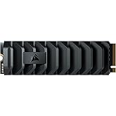 Corsair MP600 PRO XT 8TB Gen4 PCIe x4 NVMe M.2 SSD - Up to 7,000 MB/s Sequential Read and 6,100 MB/s Write Speeds, High-Densi