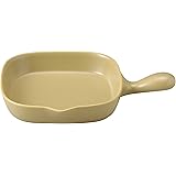 三陶 萬古焼 グリルパン オリーブ バル 角 オリーブ 15352