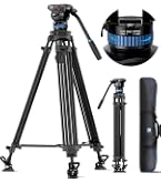 Amazon | Manfrotto MPROカーボンファイバー 3段ビデオ三脚 535 | 三脚